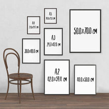 Load image into Gallery viewer, Funny Unisex Toilet Sign Print Wall Art Poster ,