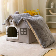 Load image into Gallery viewer, Removable Roof Plush Pet House
