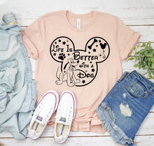 Load image into Gallery viewer, Life Is Better With A Dog T-shirt