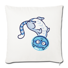 Load image into Gallery viewer, Space Cat Pillow Cover - 18” x 18”