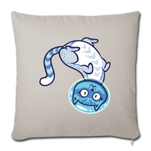Load image into Gallery viewer, Space Cat Pillow Cover - 18” x 18”
