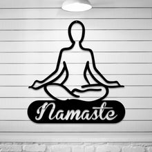 Load image into Gallery viewer, Namaste - Metal Wall Art/Decor