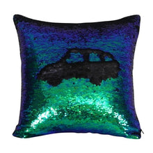 Load image into Gallery viewer, Two-color Magic Flannel & Sequin Pillowcase