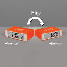 Load image into Gallery viewer, Flip On/Off Alarm Clock