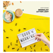 Load image into Gallery viewer, DIY Letters LED Light Box