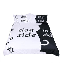Load image into Gallery viewer, Dog Side/My Side Duvet Cover Set