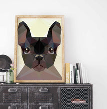 Load image into Gallery viewer, French Bulldog Painting Poster Art Print Canvas
