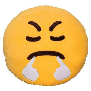 Smile Emoji Throw Pillow