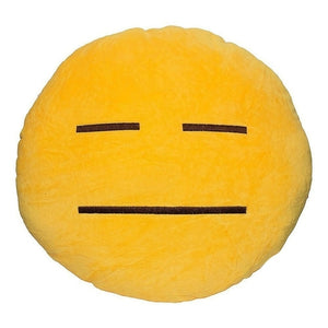 Smile Emoji Throw Pillow