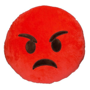 Smile Emoji Throw Pillow