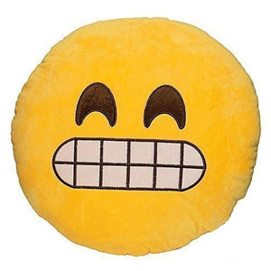 Smile Emoji Throw Pillow