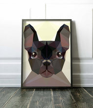 Load image into Gallery viewer, French Bulldog Painting Poster Art Print Canvas
