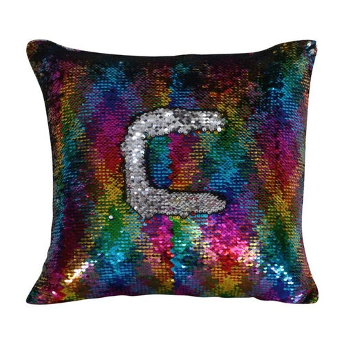 Two-color Magic Flannel & Sequin Pillowcase