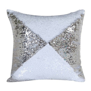 Two-color Magic Flannel & Sequin Pillowcase