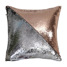 Load image into Gallery viewer, Two-color Magic Flannel &amp; Sequin Pillowcase
