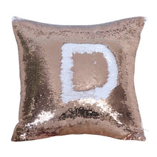 Load image into Gallery viewer, Two-color Magic Flannel &amp; Sequin Pillowcase
