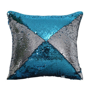 Two-color Magic Flannel & Sequin Pillowcase
