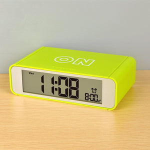 Flip On/Off Alarm Clock