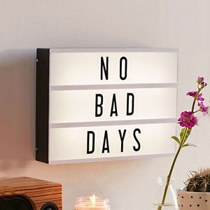 DIY Letters LED Light Box