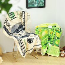 Load image into Gallery viewer, both types of cash beach towels
