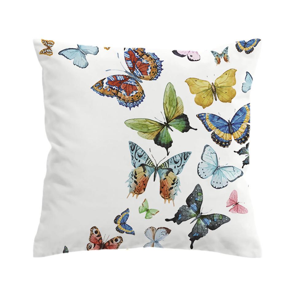 Flying Butterflies Cushion Cover